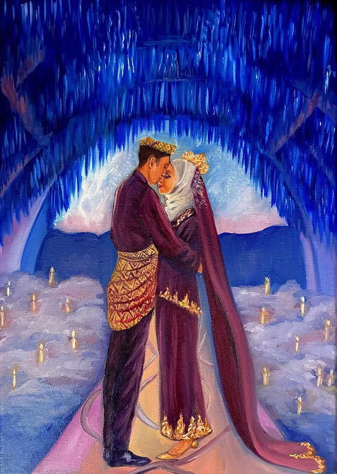 Live Wedding Painting 1